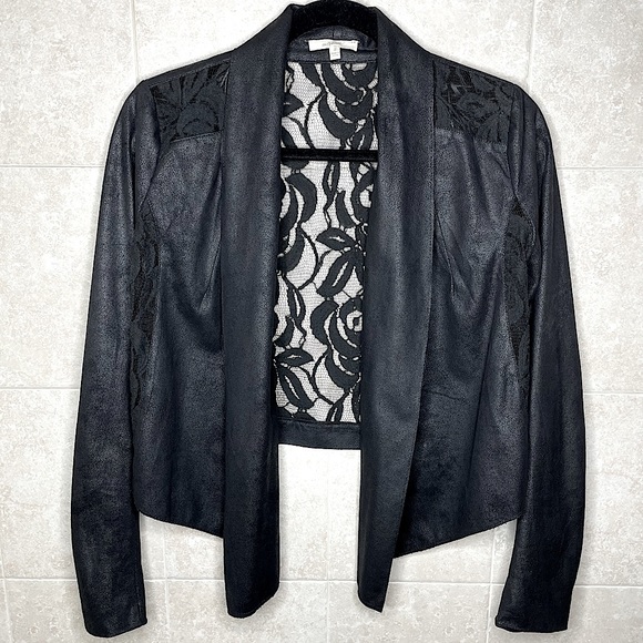 🔥MYSTREE Black Blazer Top Cardigan Small🔥 - Picture 1 of 5